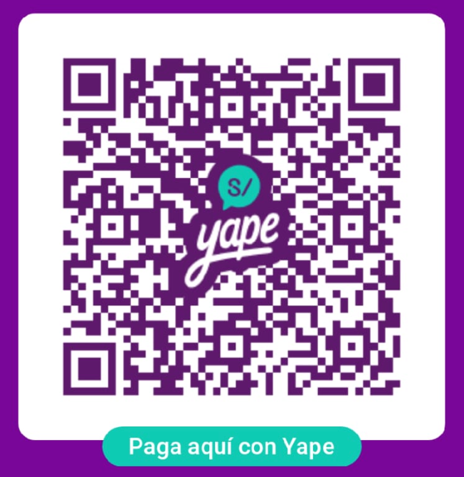 Código QR Oficial Yape